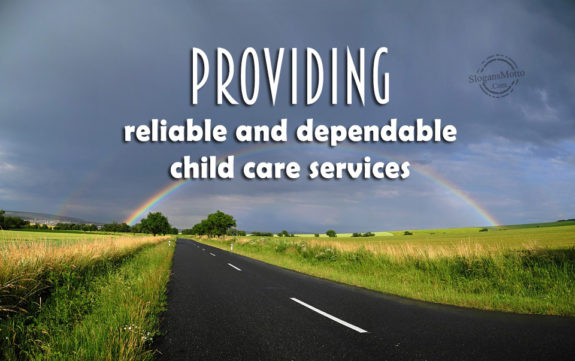 Providing reliable and dependable child care services