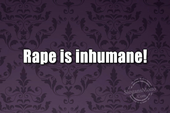 rape-is-inhumane