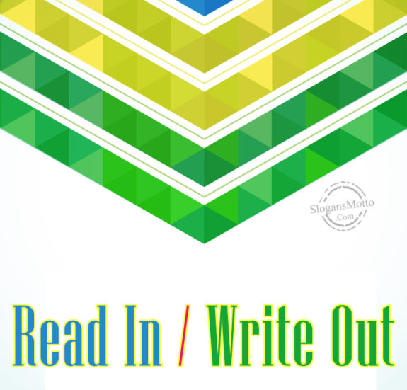  Read In Write Out