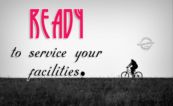 Ready to service your facilities.