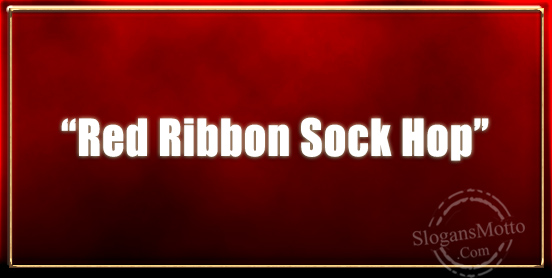 red-ribbon-sock-hop
