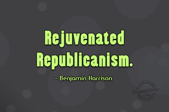 Rejuvenated Republicanism