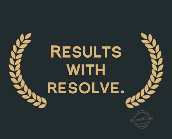 Results With Resolve