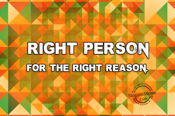 Right Person
