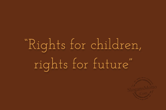 Rights For Children Rights For Future