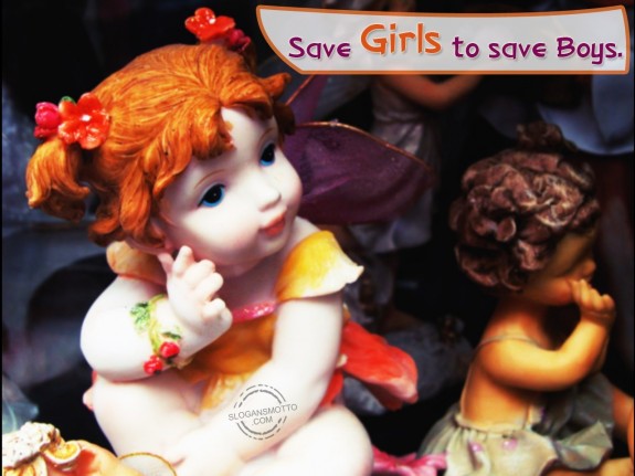 Save Girls to save Boys.