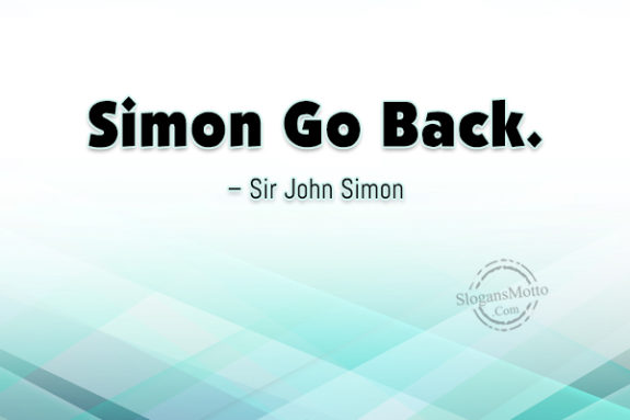  Simon Go Back