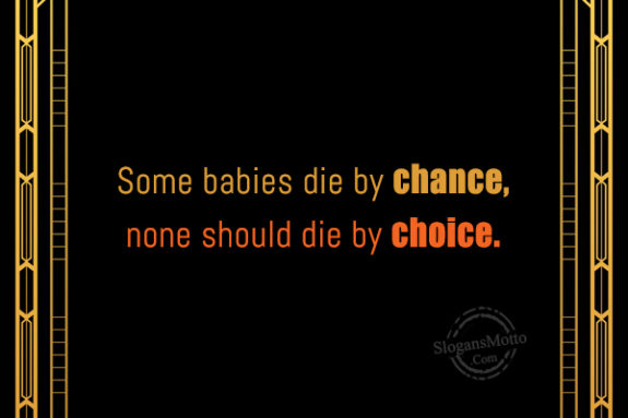 Some Babies Die By Chance