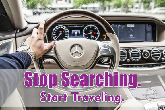 Stop Searching. Start Traveling. 