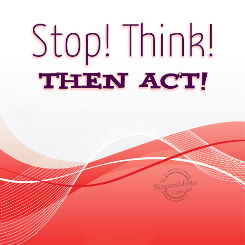  Stop Think