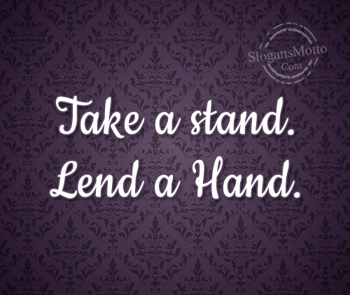 take-a-stand-lend-a-hand