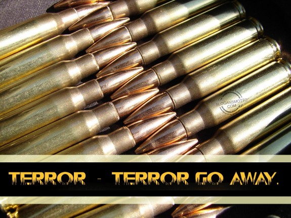 Terror – terror go away.