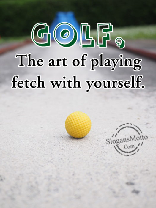 The Art Of Playing Fetch