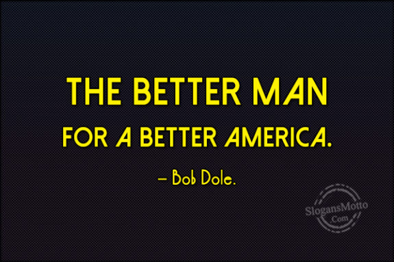The Better Man For A Better America