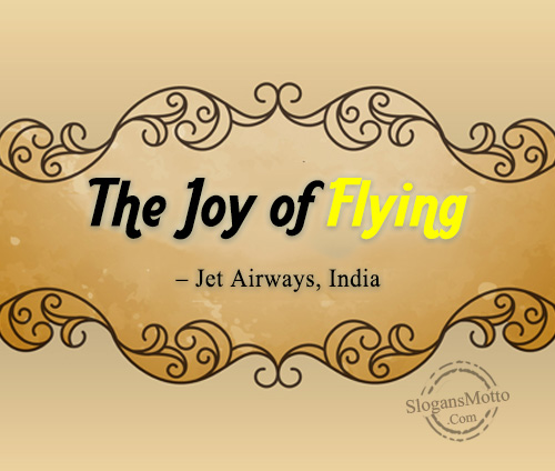 The Joy of Flying – Jet Airways, India