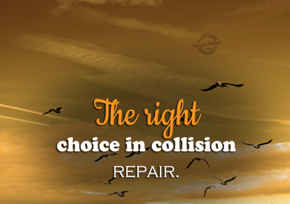 The right choice in collision repair.
