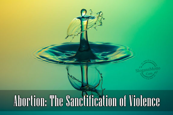 The Sanctification Of Violence
