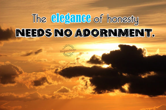 the-elegamnce-of-honesty