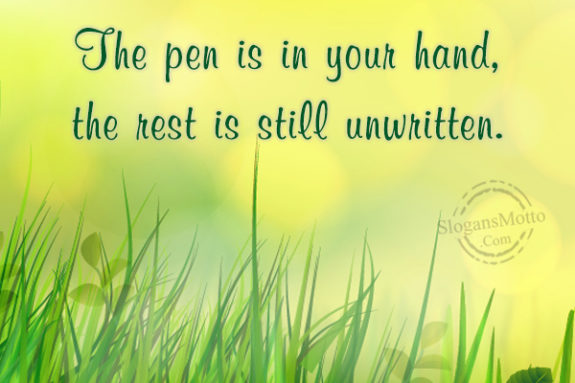 the-pen-is-in-your-hand