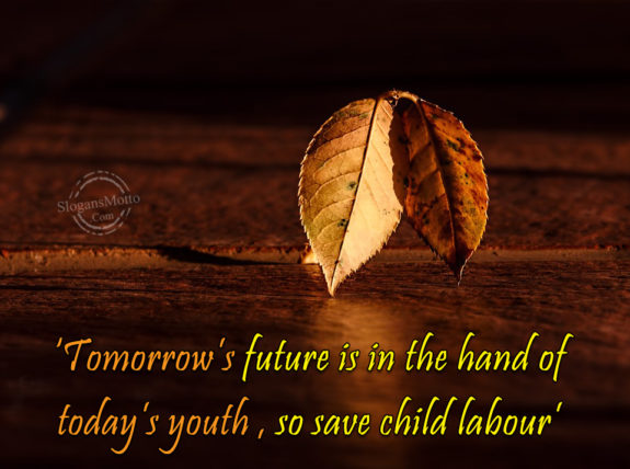 Tomorrows Future Is In The Hand Of Today's Youth
