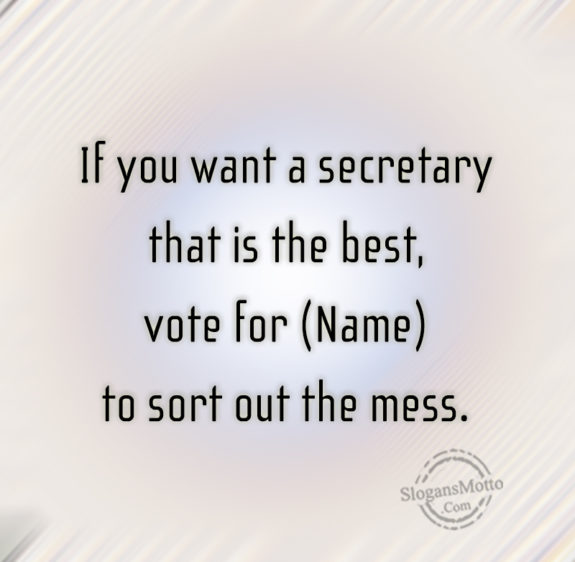 Vote For Name To Sort Out The Mess