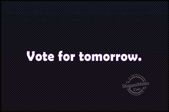 Vote For Tomorrow