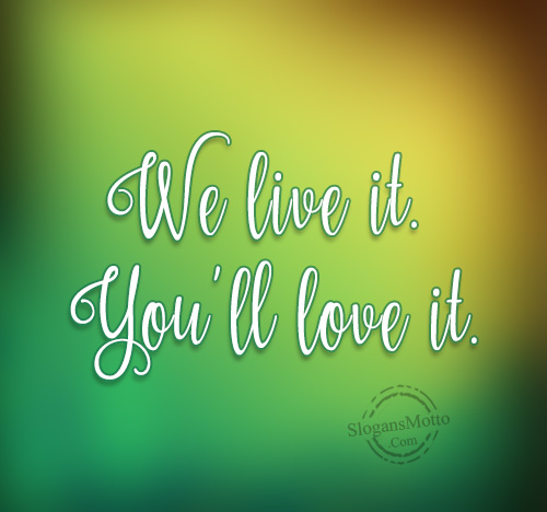 we-live-it-youll-love-it
