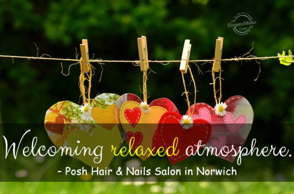 Welcoming relaxed atmosphere. – Posh Hair & Nails Salon in Norwich