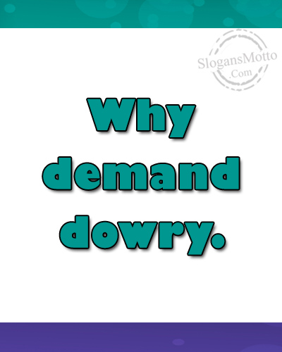 why-demand-dowry