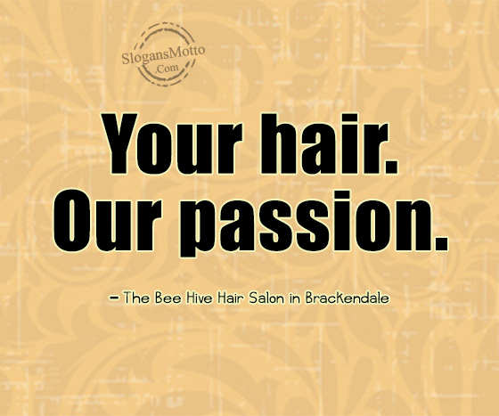 Your hair. Our passion. - The Bee Hive Hair Salon in ... 