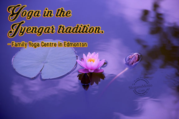 Yoga In The Iyengar Tradition