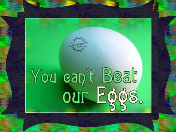 You can’t beat our eggs